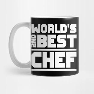 2nd best chef Mug